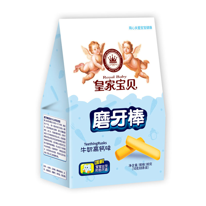 皇家宝贝80克磨牙棒-牛奶高钙味 皇家宝贝80克磨牙棒-牛奶高钙味