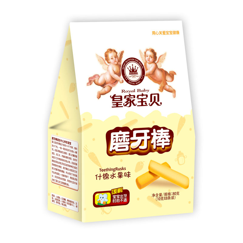 皇家宝贝80克磨牙棒-什锦水果味 皇家宝贝80克磨牙棒-什锦水果味