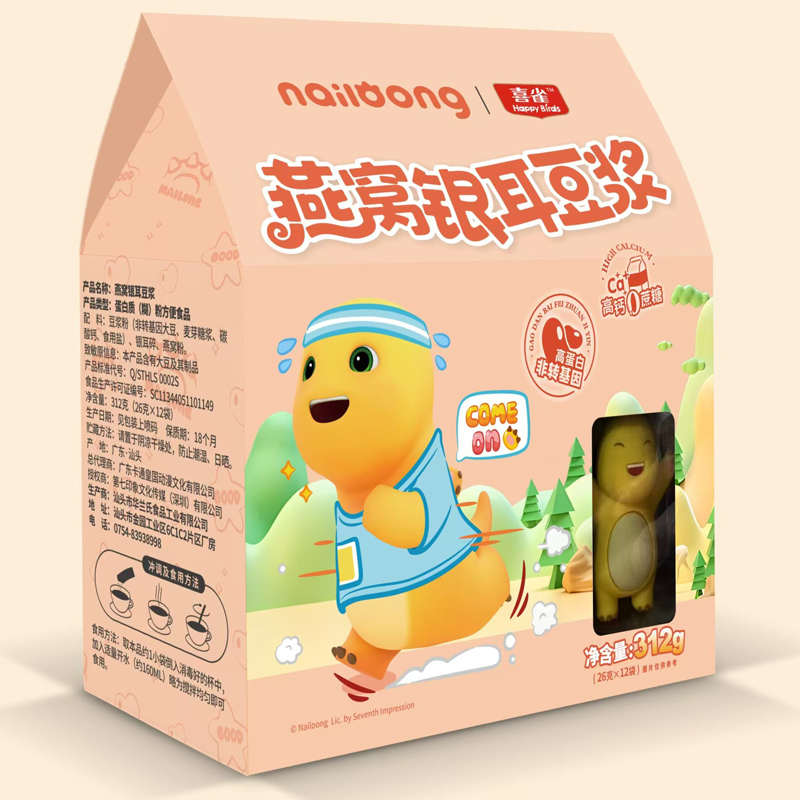 奶龙燕窝银耳豆浆312克 奶龙燕窝银耳豆浆312克